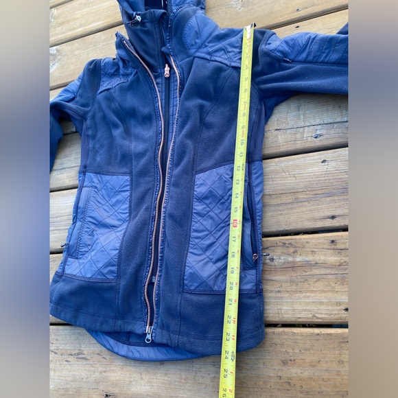 Lululemon Fleecy Keen Jacket Women’s Navy blue Size 6. - Picture 9 of 14